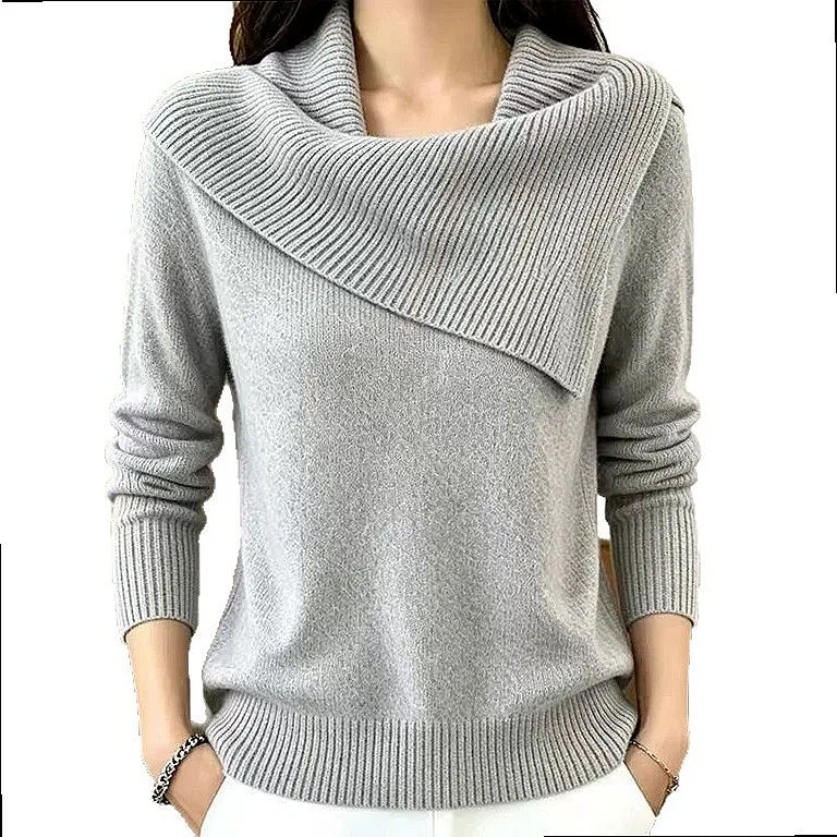 Celestine Foldover Collar Sweater