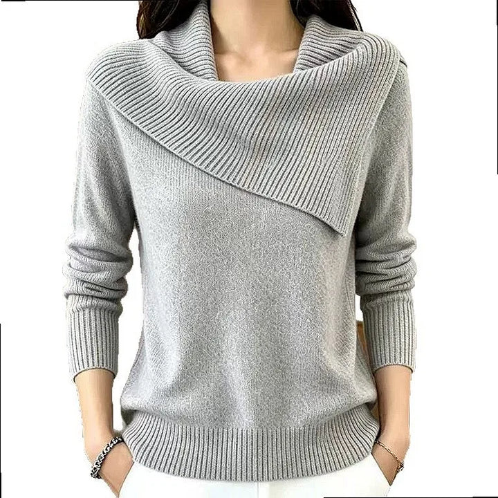 Celestine Foldover Collar Sweater