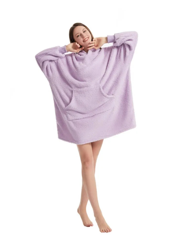 Fenwicke Hooded Blanket Pullover