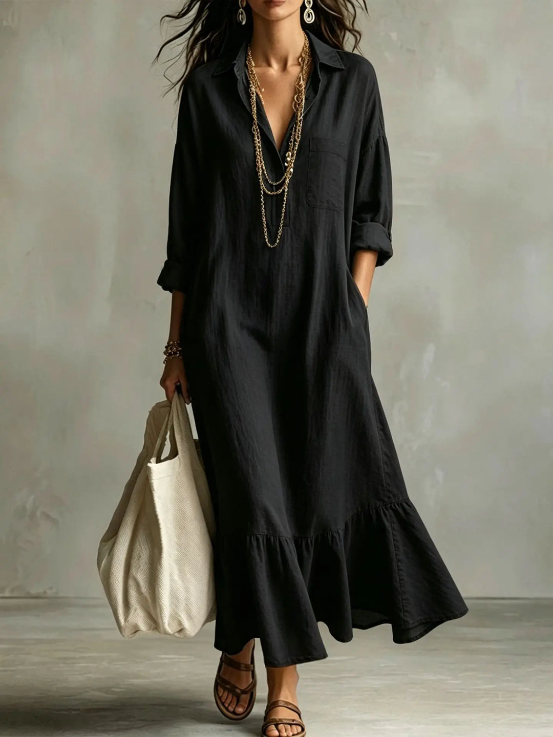 Natasha Tiered Maxi Dress