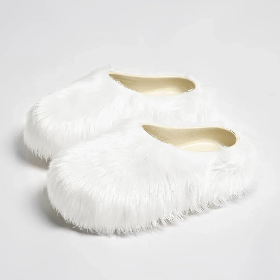 Hazel Faux Fur Slippers