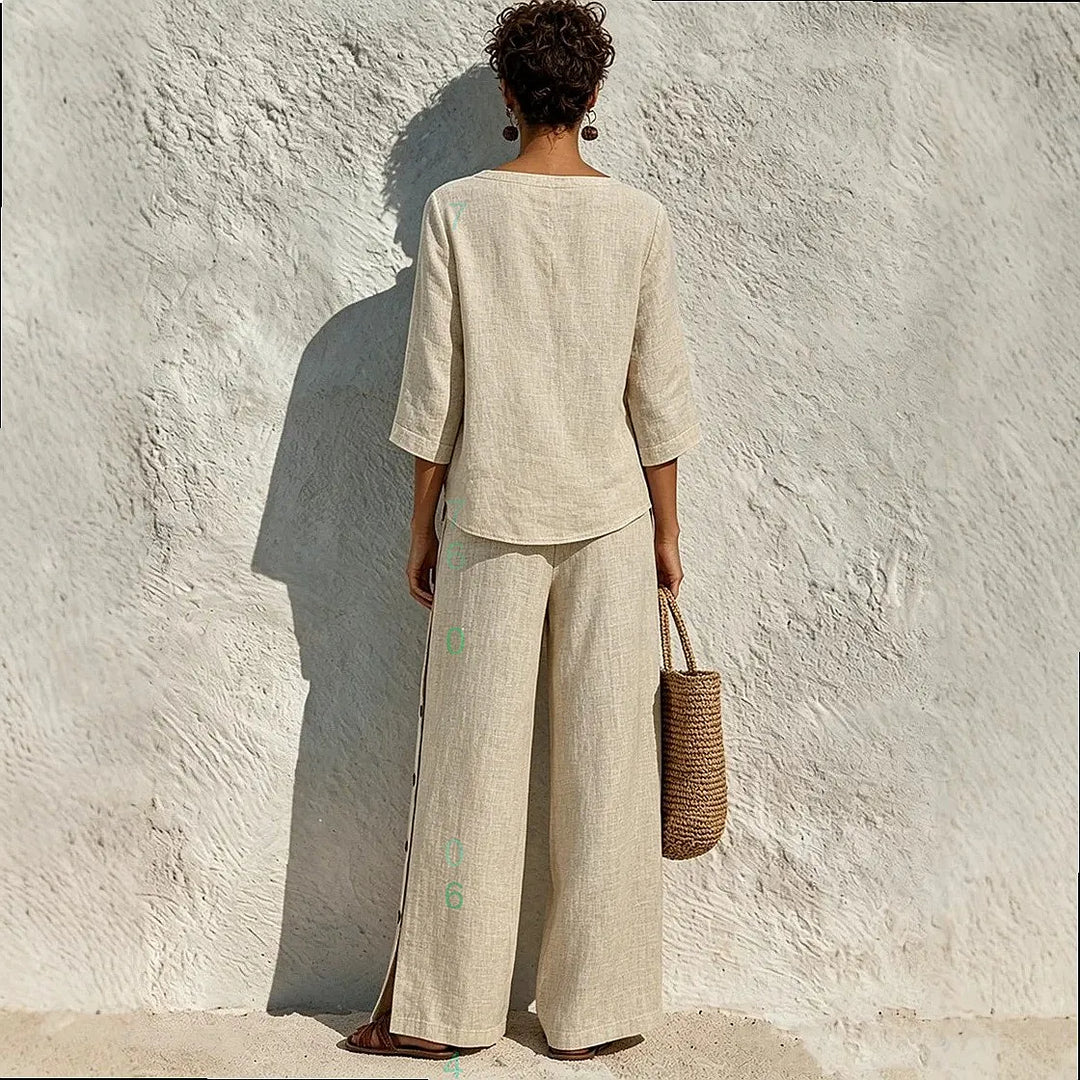 Michaela Casual Relaxed Two-Piece Set