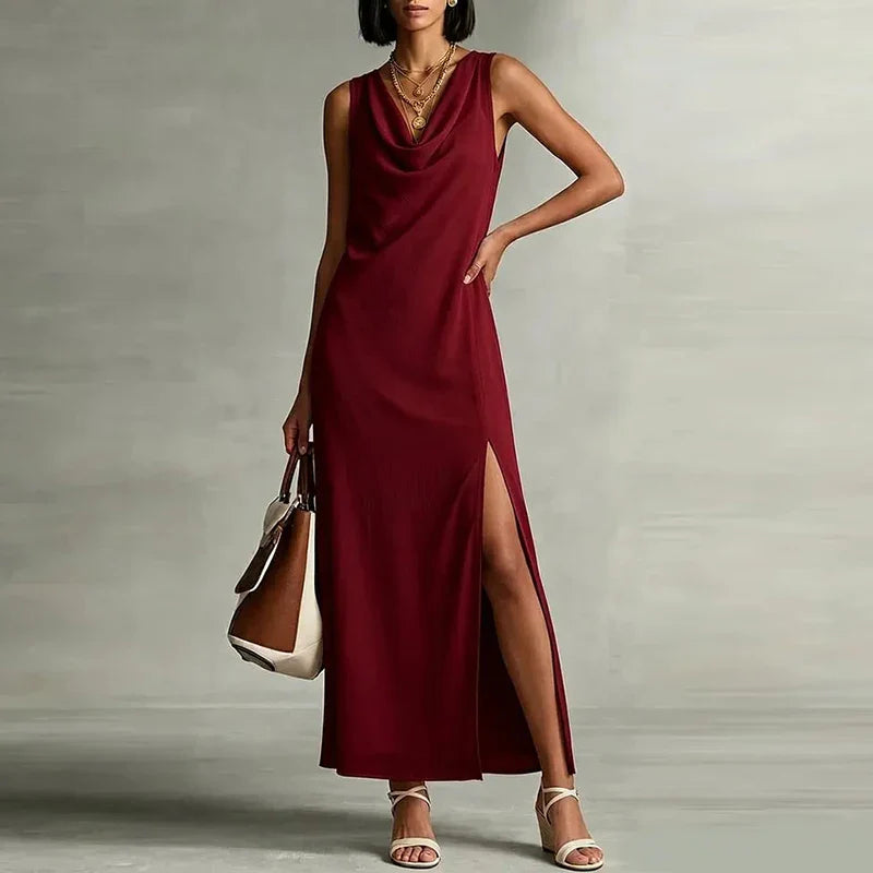 Orielle Side Slit Maxi Dress