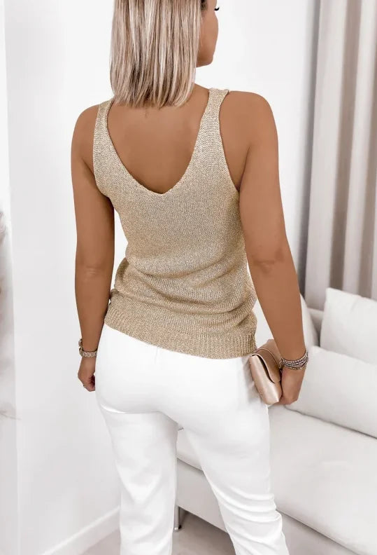 Lara Sleeveless Knit Top