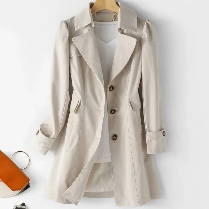 Emmeline Notched Lapel Trench