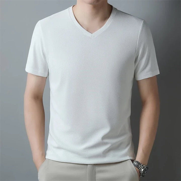 Hardin Breathable Waffle Knit T Shirt
