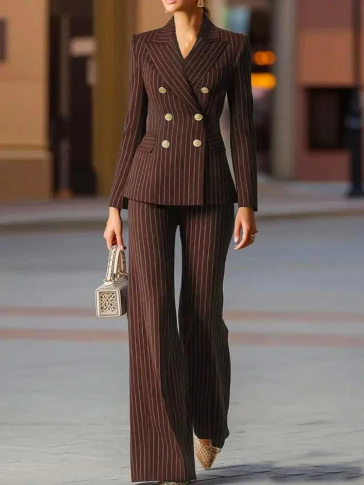 Corinthe Double Breasted Pant Suit