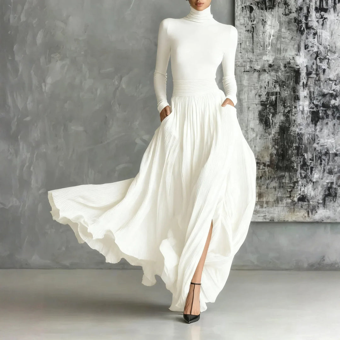 Adalyn Turtleneck Maxi Dress