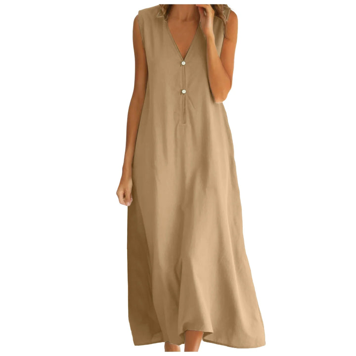 Chloe Collared Maxi Dress