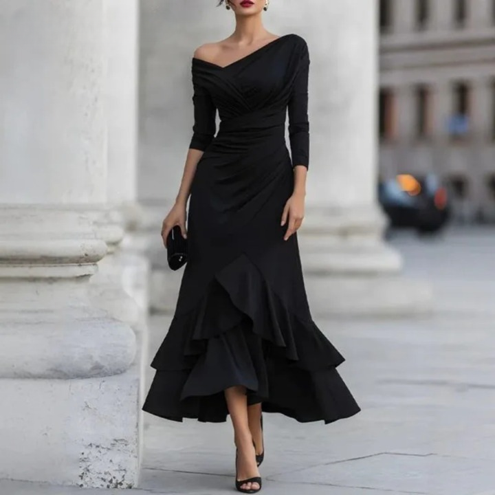 Callista Off Shoulder Mermaid Dress
