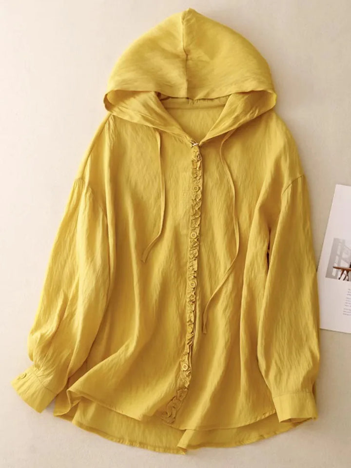Siena Linen Summer Hoodie