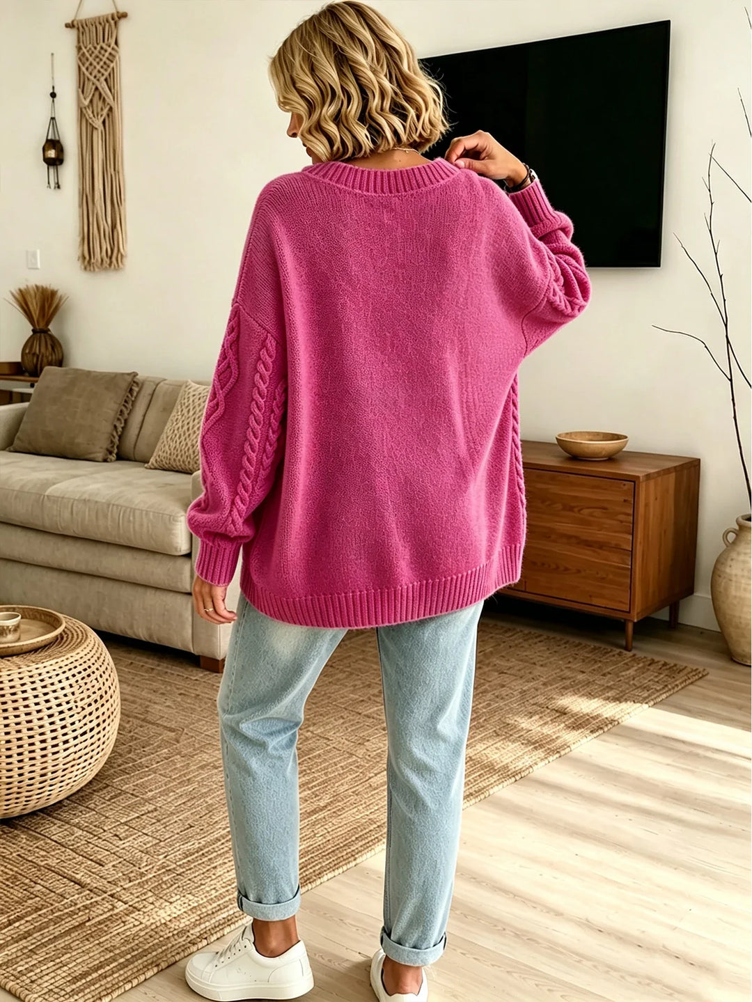 Wilma Cable Knit Cardigan