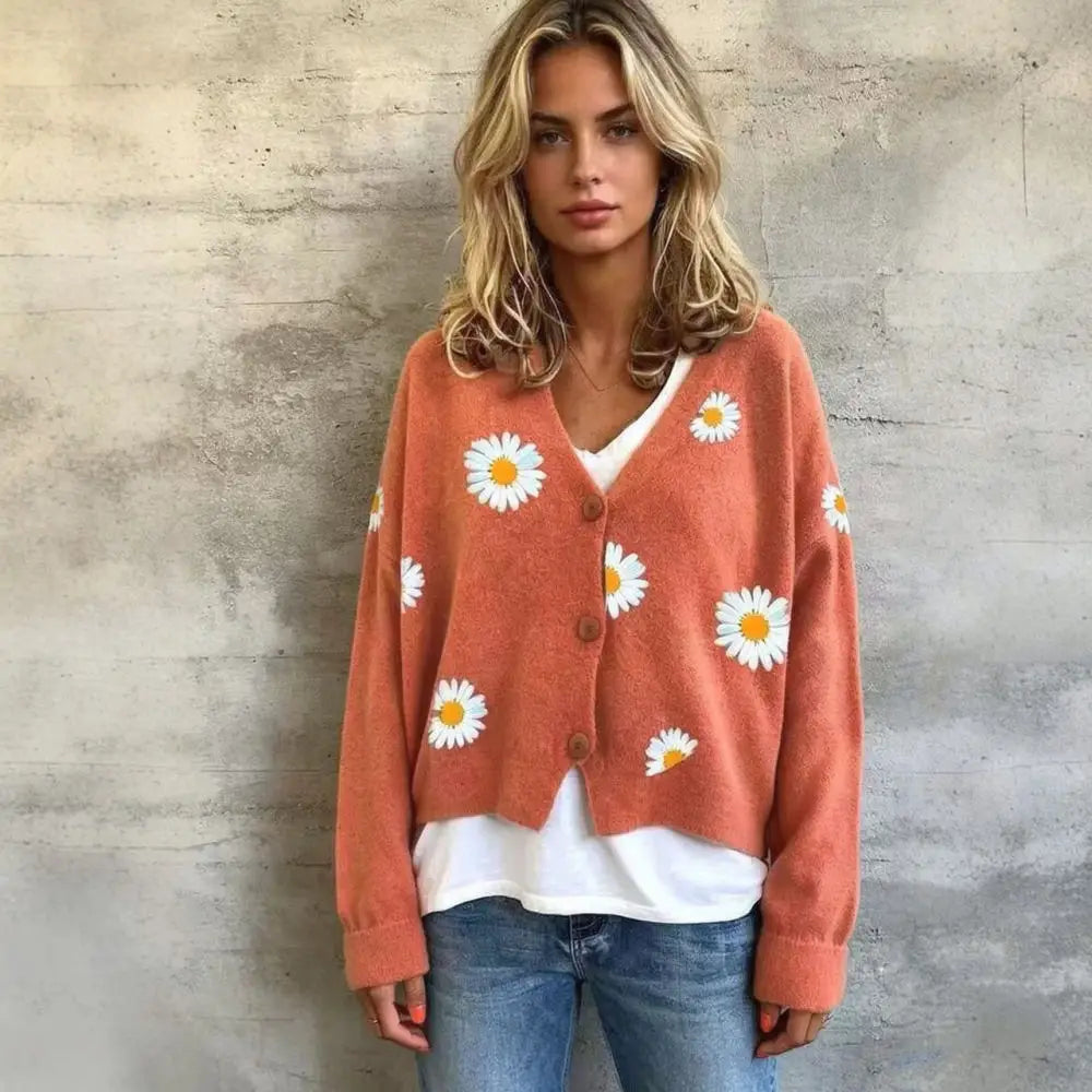 Ariane Button Front Cardigan