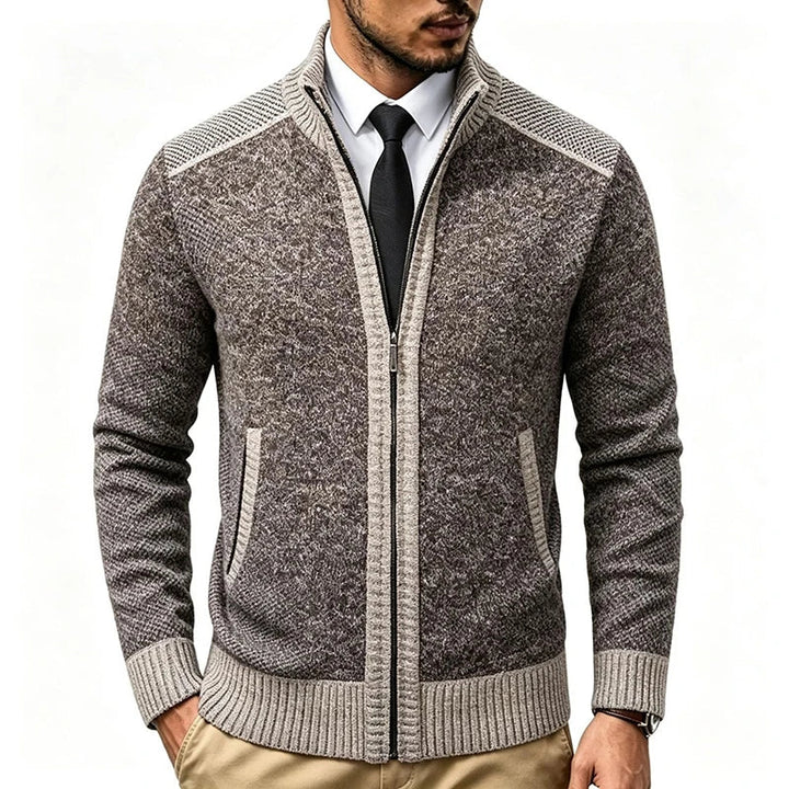 Holt Stand Collar Cardigan
