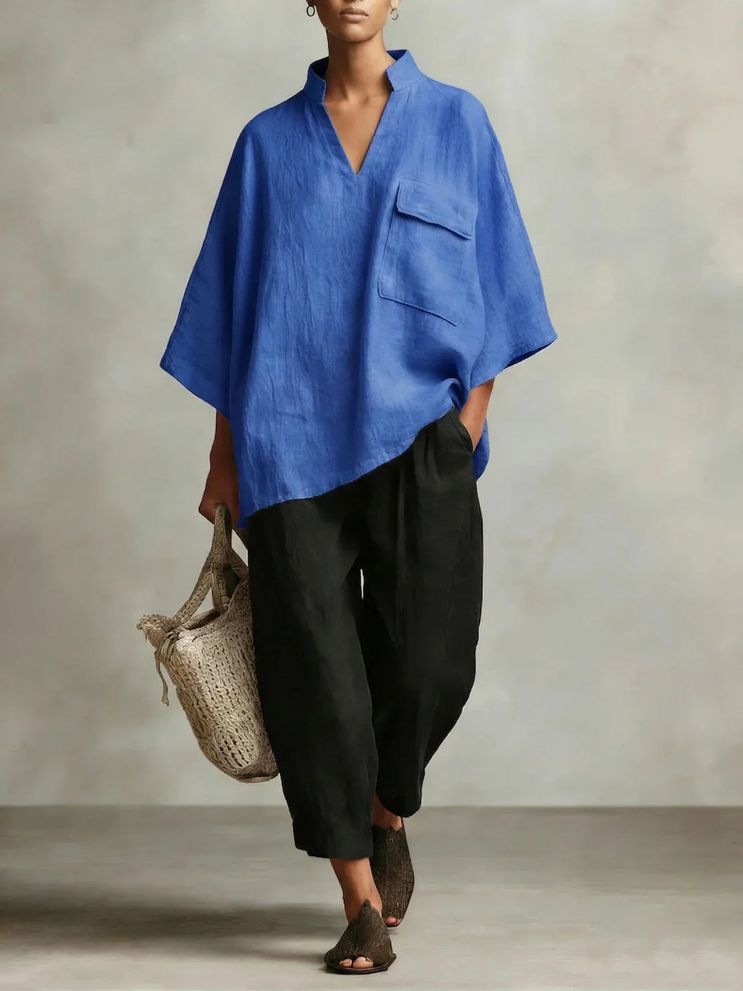 Cecilia Poncho Co-Ord Set