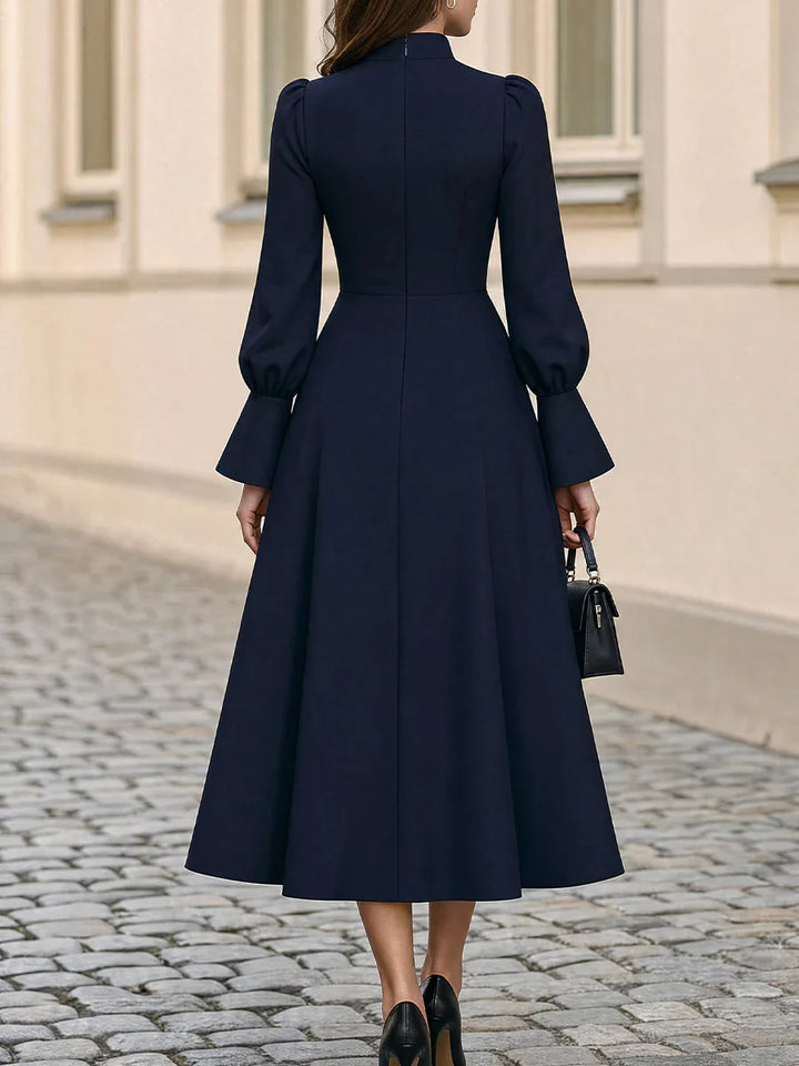 Larkspur Flared Cuff Midi Dress