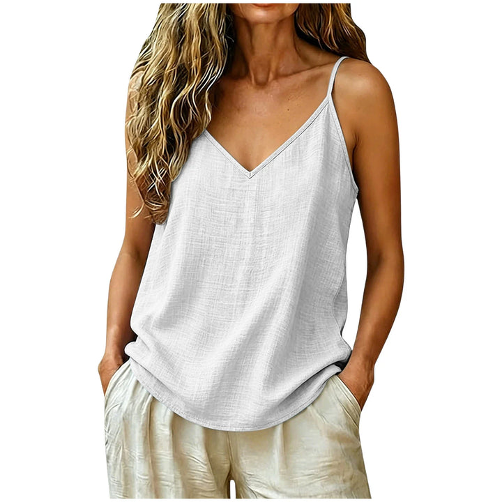 Maisie Cotton Linen Camisole