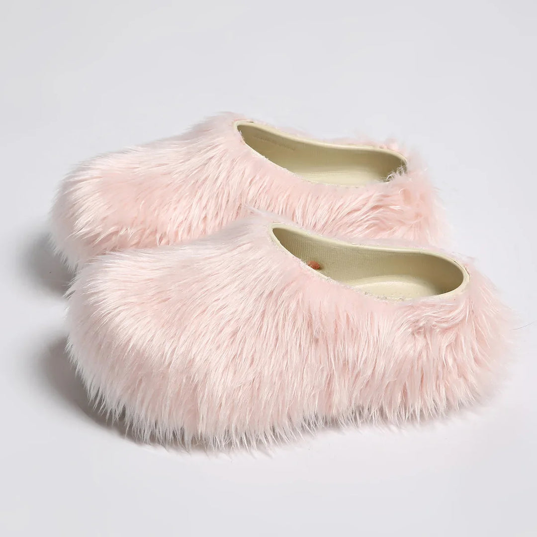 Hazel Faux Fur Slippers