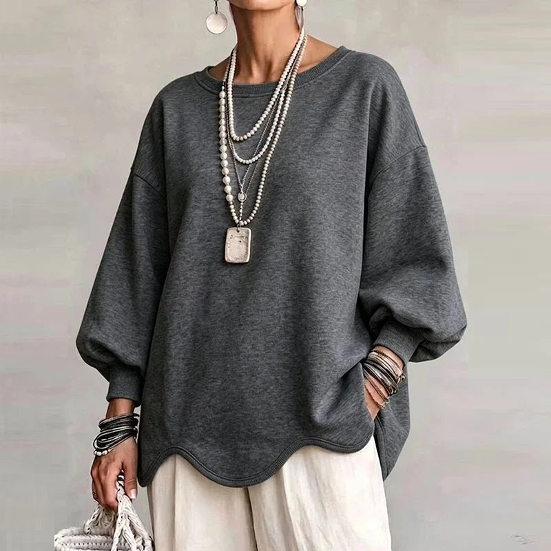 Thea Dropped Shoulder Pullover