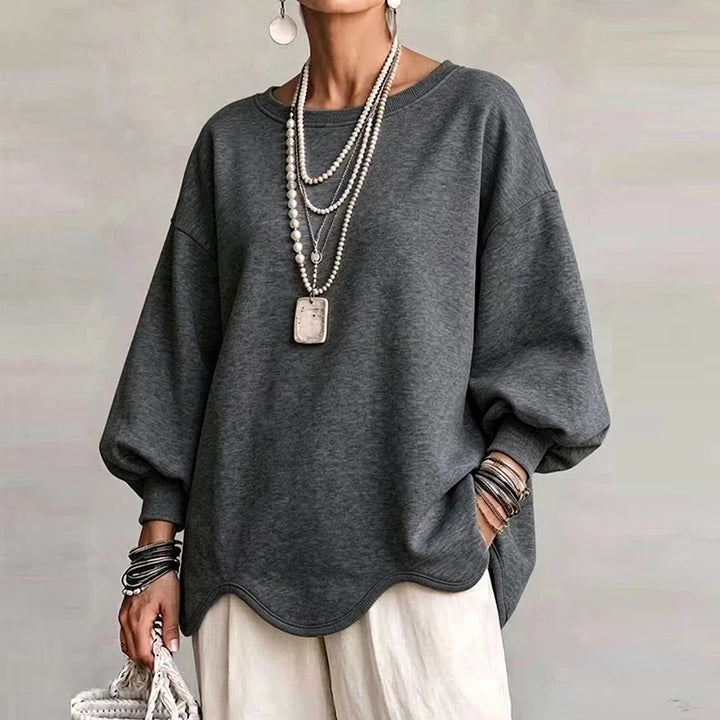 Thea Dropped Shoulder Pullover