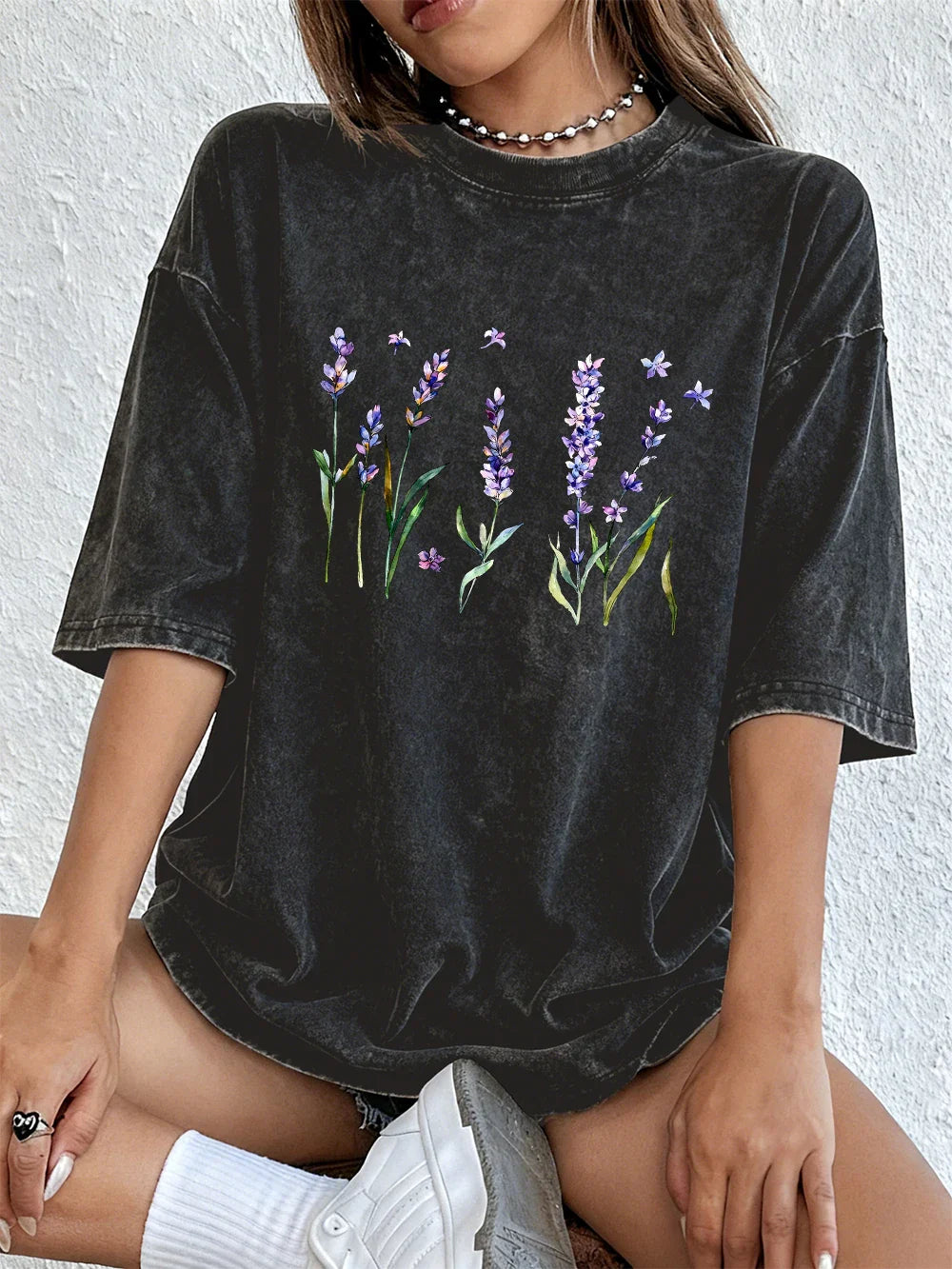 Keira Oversized Floral Tee