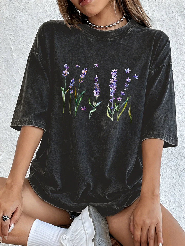 Keira Oversized Floral Tee