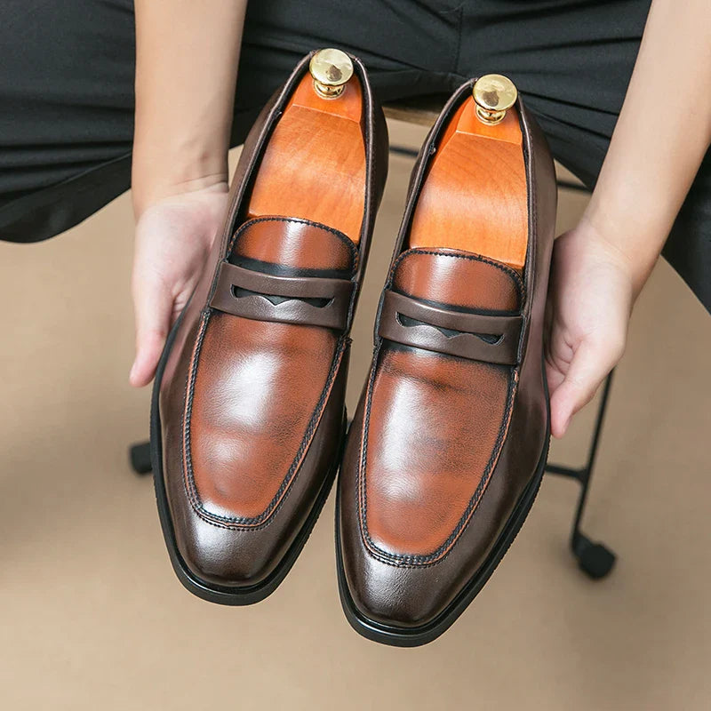 Masen Genuine Leather Loafers