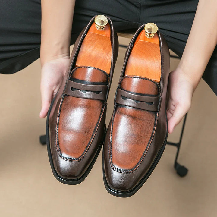 Masen Genuine Leather Loafers