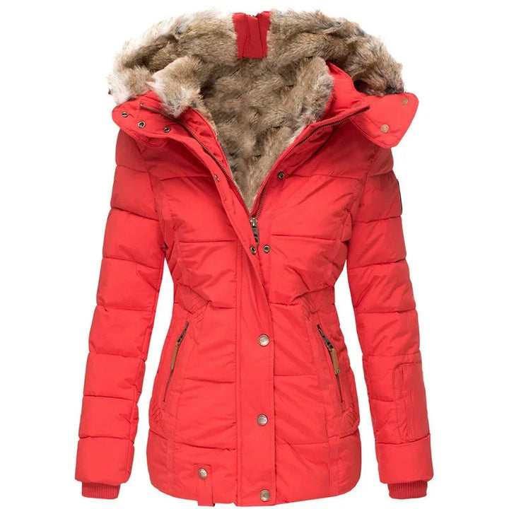 Annabel Detachable Faux Fur Puffer