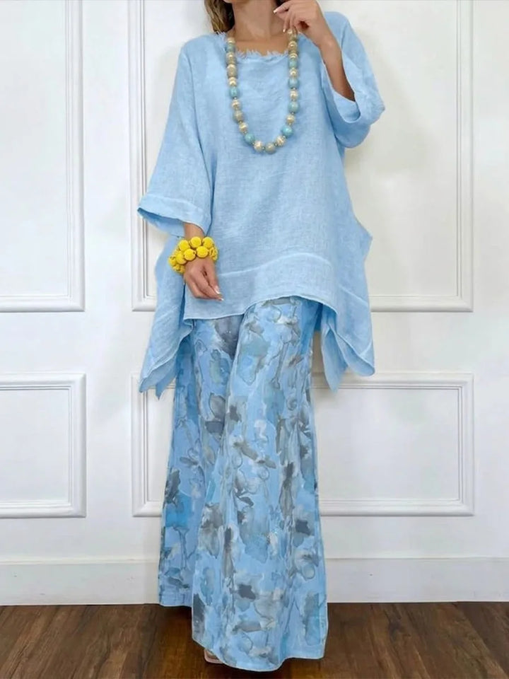Mireen Printed Loose Two-Piece Set