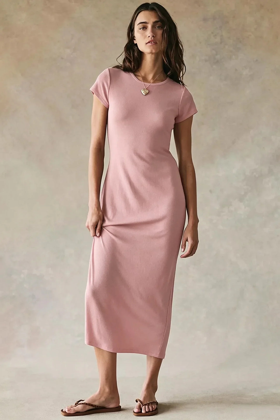 Clara Elegant Relaxed Midi Dress