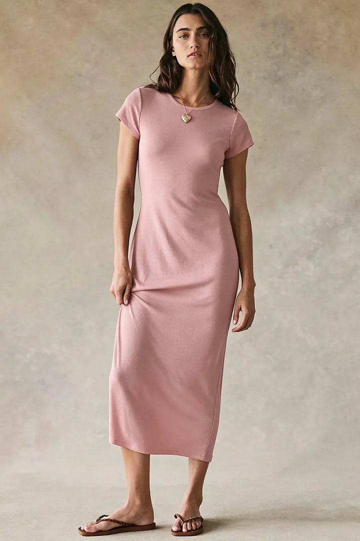 Clara Elegant Relaxed Midi Dress