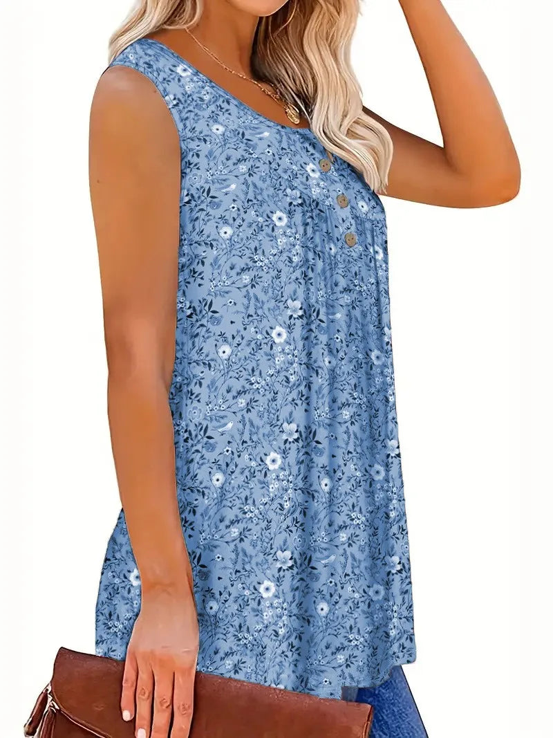 Payton Casual Floral Blouse