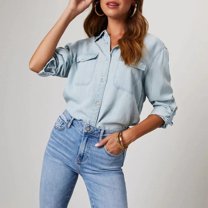 Kayleigh Relaxed Denim Shirt