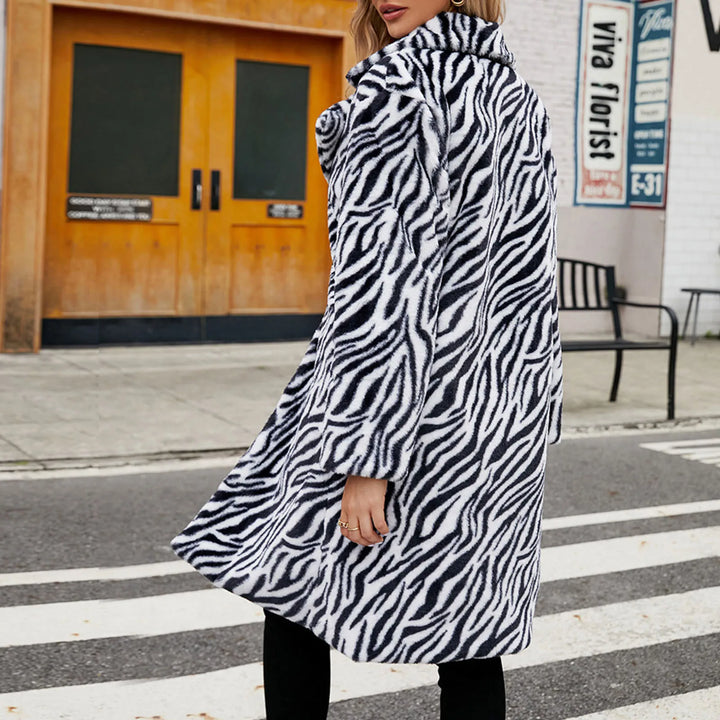 Kerensa Faux Fur Longline Coat