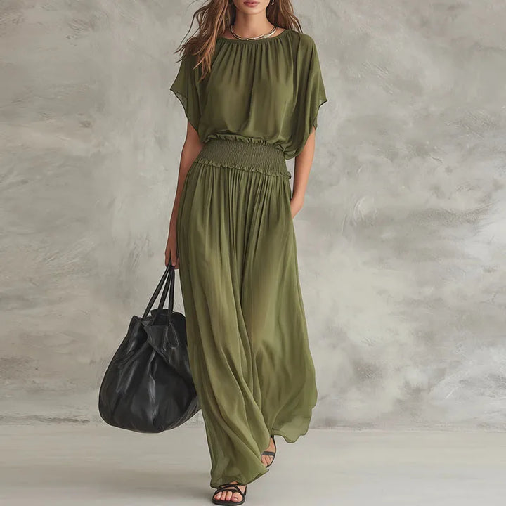 Tracey High Waist Maxi Dress