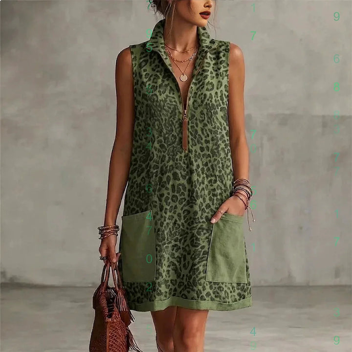 Jaida  Leopard Mini Dress