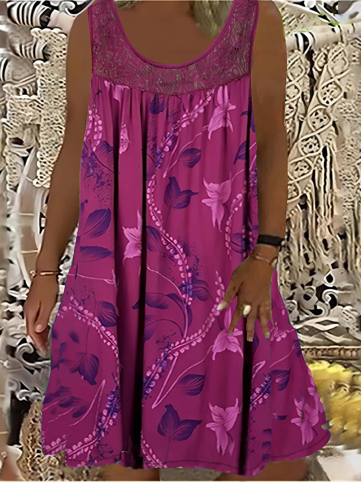 Daniela Casual Floral Midi Dress