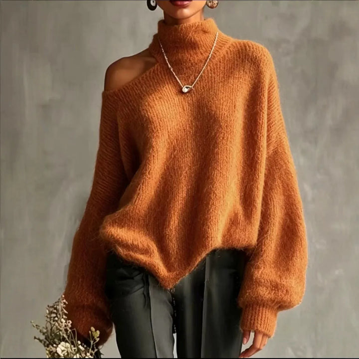 Ophelia Cutout Shoulder Sweater