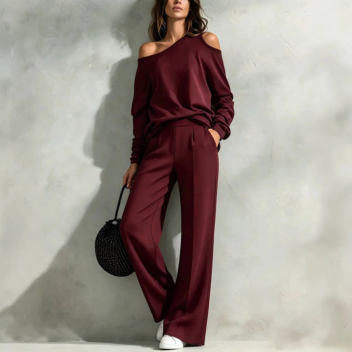 Meredith Cold Shoulder Set