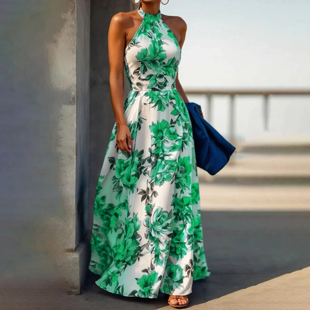 Hannah Floral Wedding Guest Maxi Dress
