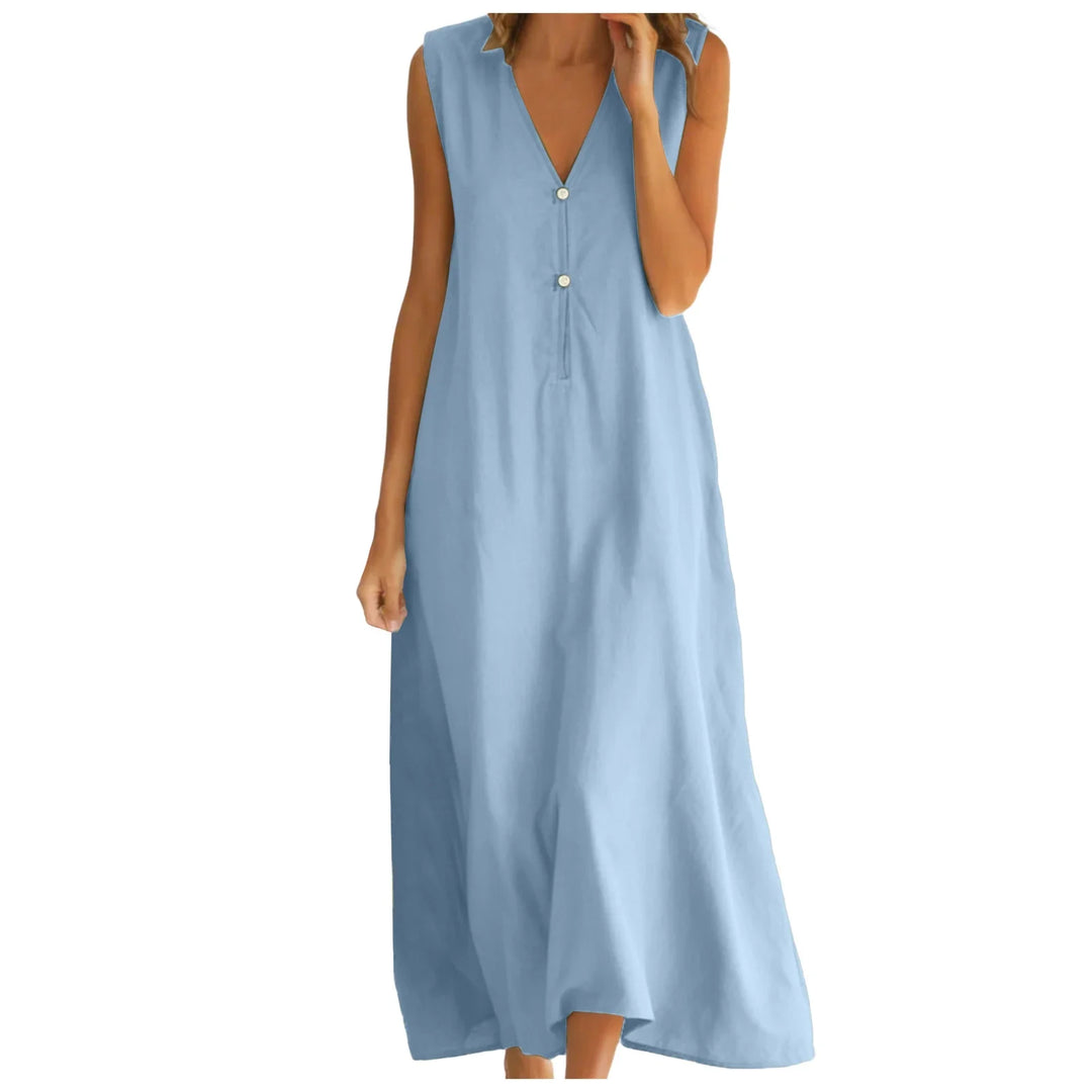 Chloe Collared Maxi Dress