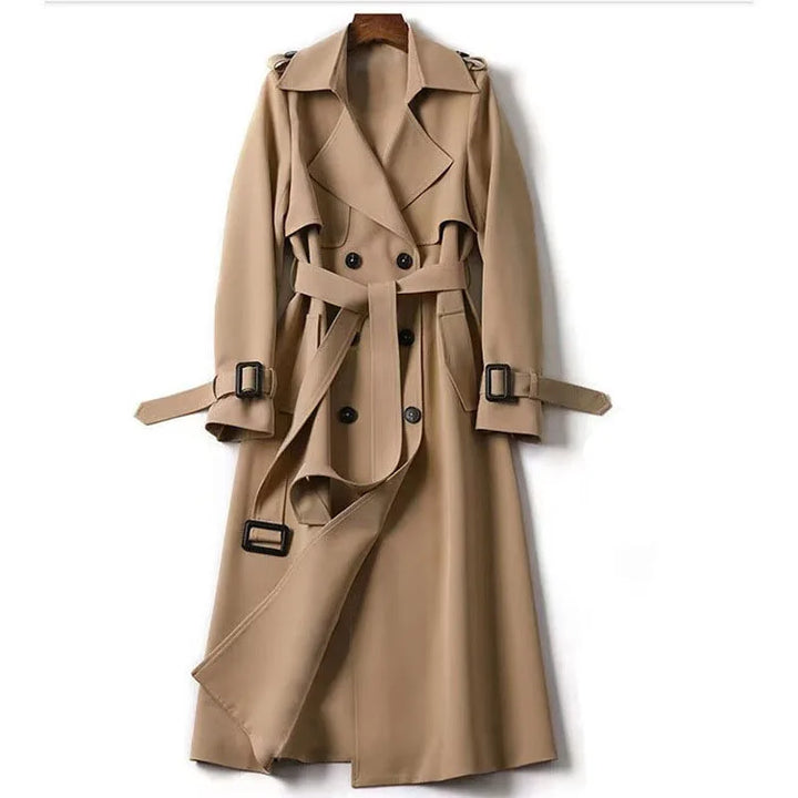 Marguerite Belted Waist Trench Coat