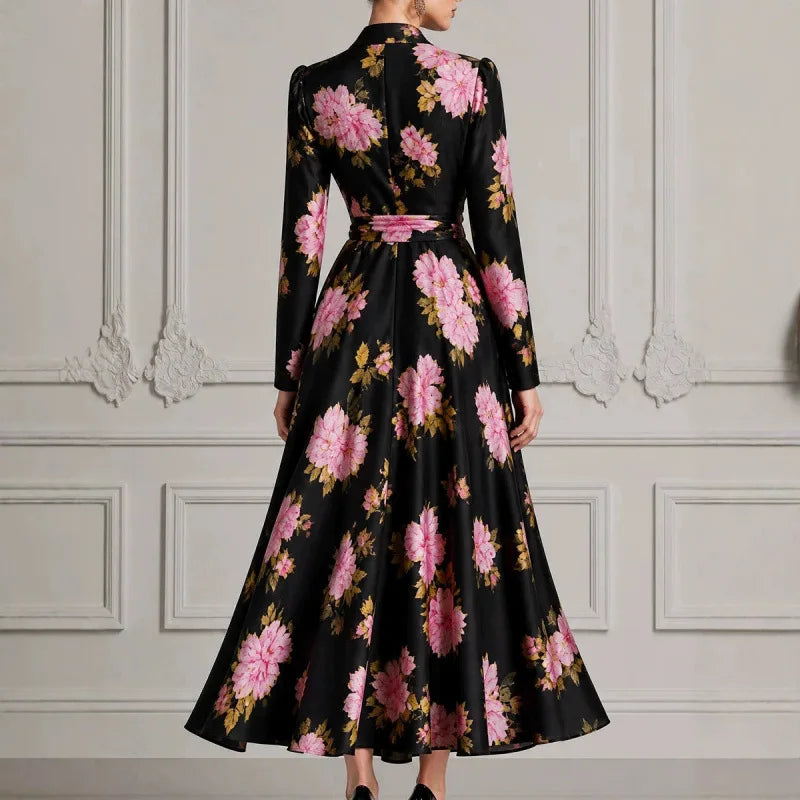 岁 Wrap Front Floral Dress