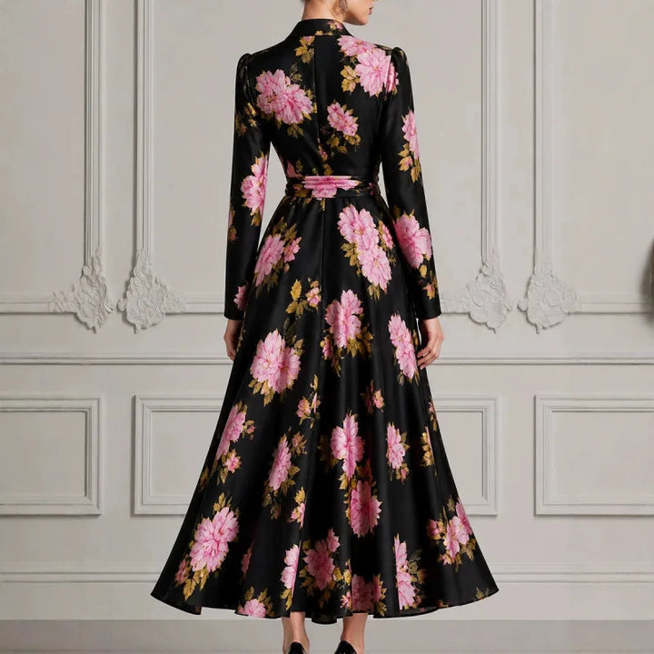 岁 Wrap Front Floral Dress
