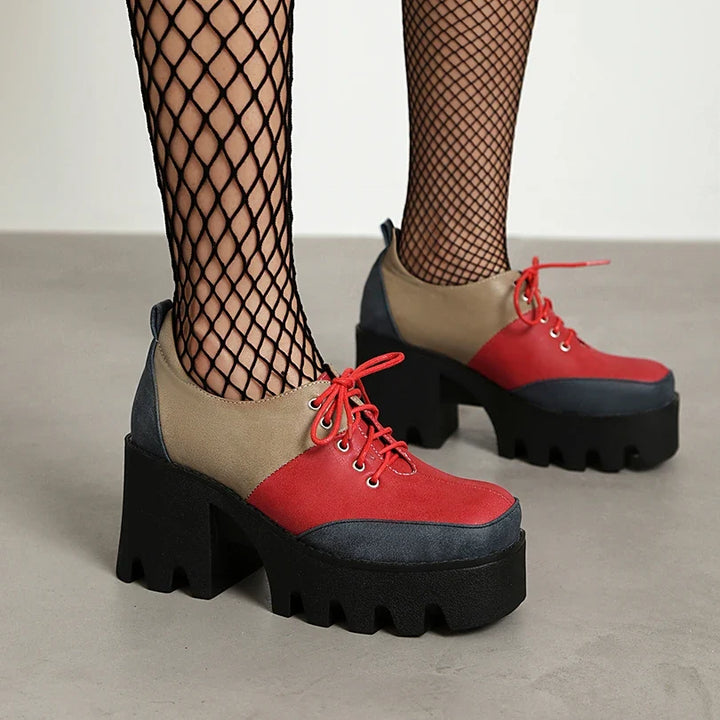 Sylvie Platform Lace-Up Shoe