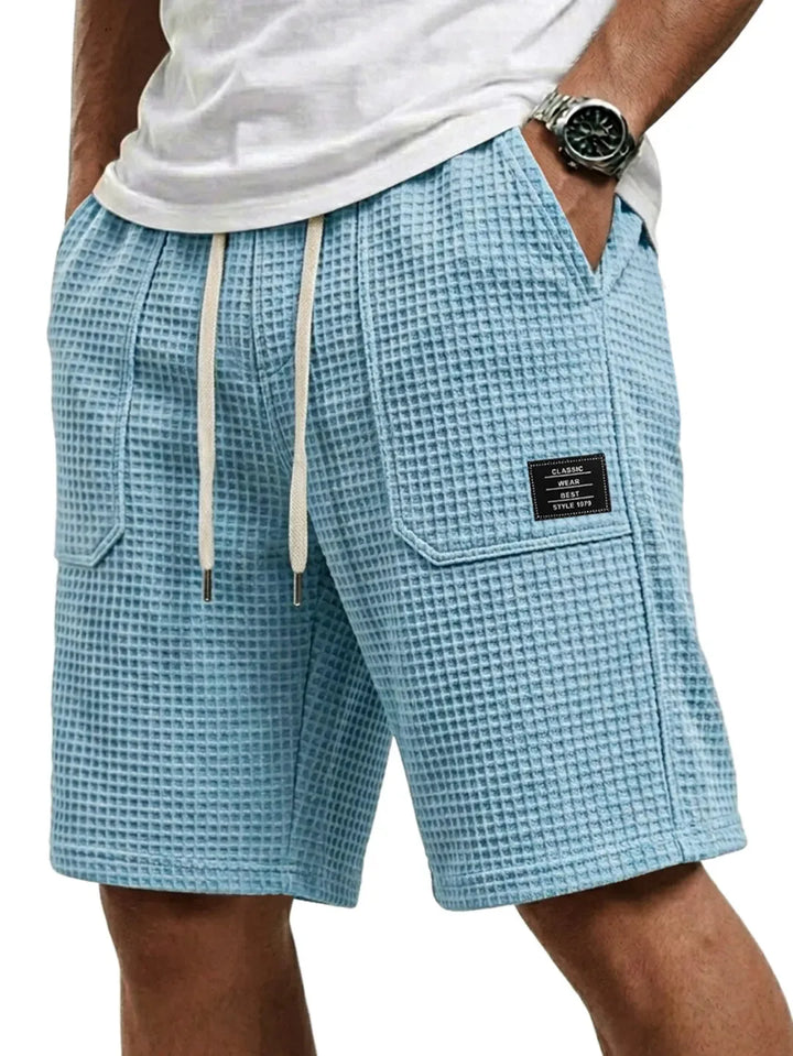 George Waffle Knit Shorts
