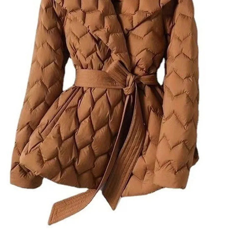 Cornelia Quilted Lapel Jacket