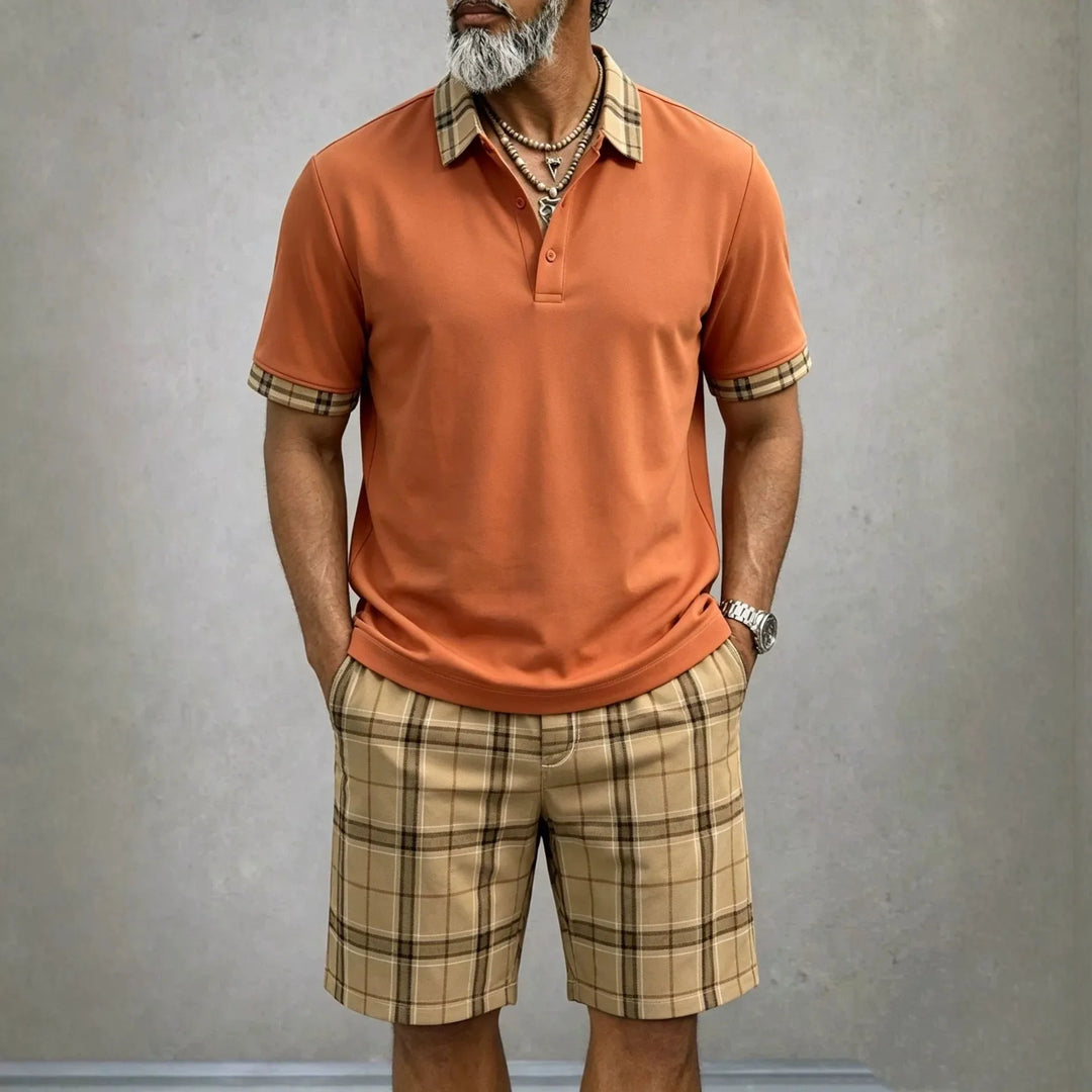 Nolan Relaxed Summer Polo Set