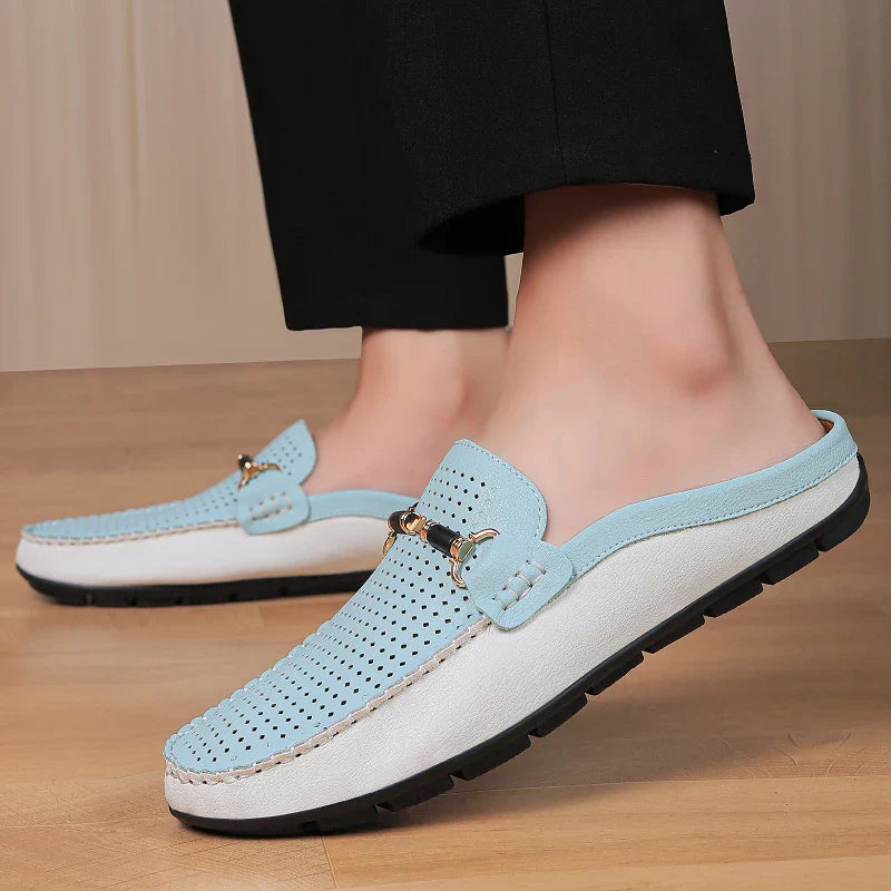 Bruno Orthopedic Leather Mules